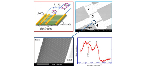 Nitrogen-doped Diamond Nanowire Gas Sensor for the Detection of Methane