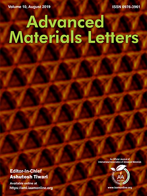 Advanced Materials Letters