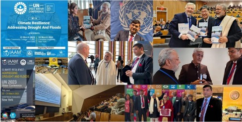 Addressing Climate Resilience in the IAAM’s W119 Side Event at UN 2023 Water Conference, New York