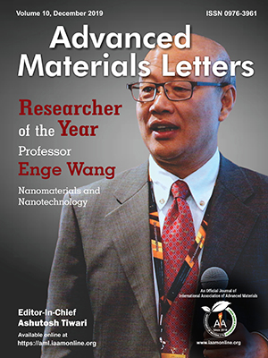 Advanced Materials Letters