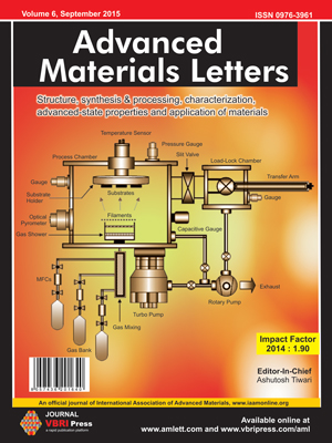 Advanced Materials Letters