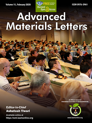 Advanced Materials Letters