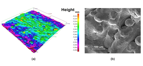 Analysis of machined electron beam treated Ti6Al4V-ELI implant surfaces 