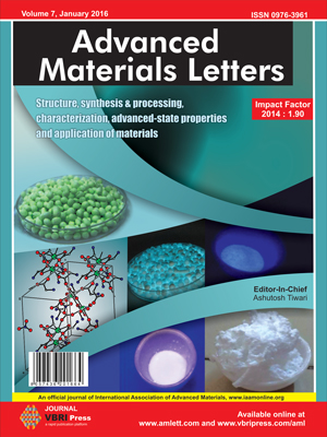 Advanced Materials Letters