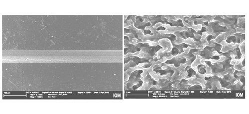Electroless deposition of nickel on biocompatible poly(dimethylsiloxane) after a laser processing as a pretreatment