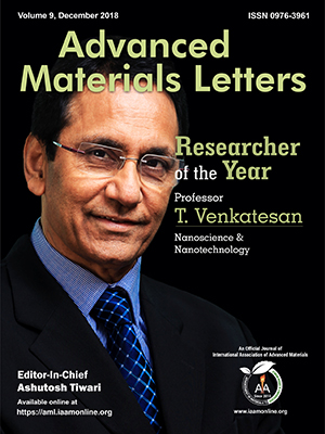 Advanced Materials Letters