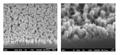 Room temperature growth of ultra porous hot-wire deposited tantalum pentoxide 